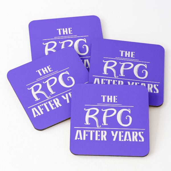 Item preview, RPG After Years Logo (white on blue) designed and sold by RPGAfterYears.