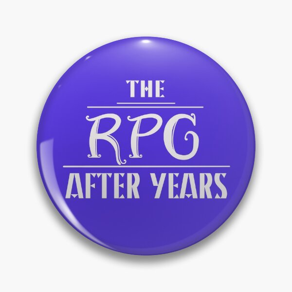 Item preview, RPG After Years Logo (white on blue) designed and sold by RPGAfterYears.