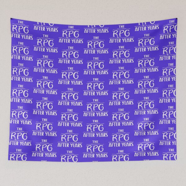Item preview, RPG After Years Logo (white on blue) designed and sold by RPGAfterYears.