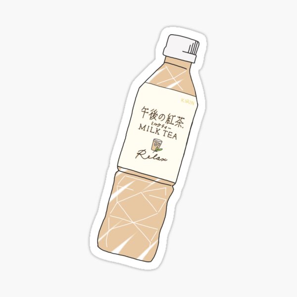 Milk Tea Soft Drink Sticker