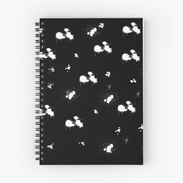 Artikelvorschau, Schwarz-Weiß-Splatter-Muster entworfen und verkauft von addicusdesigns.
