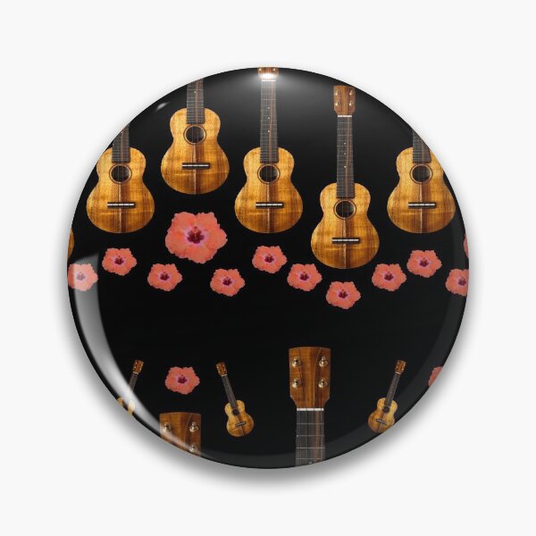 Item preview, Ukuleles: Uke Hibiscus on Black designed and sold by Josie Elias.