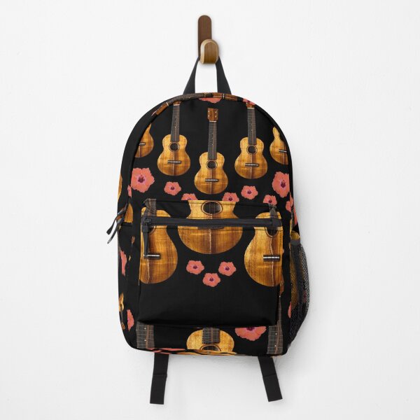 Item preview, Ukuleles: Uke Hibiscus on Black designed and sold by Josie Elias.