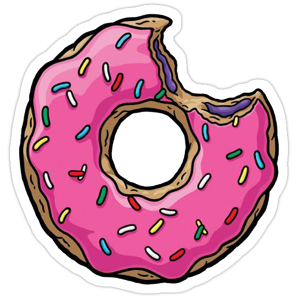 "Donut" Stickers by JuMix  Redbubble