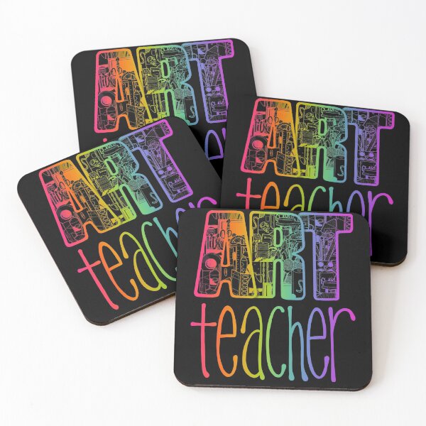 Item preview, Art Teacher Supplies Doodle in Rainbow Color designed and sold by thecraftace.