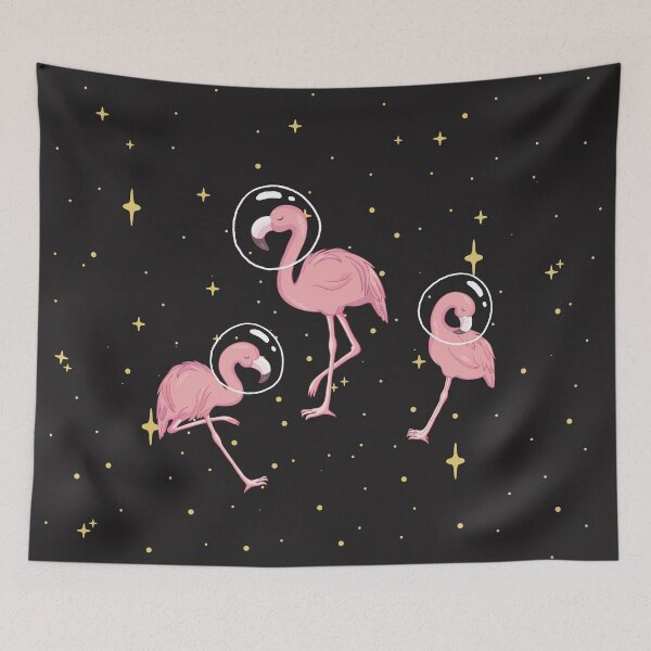Item preview, Space Flamingo By graphicmeyou designed and sold by graphicmeyou.