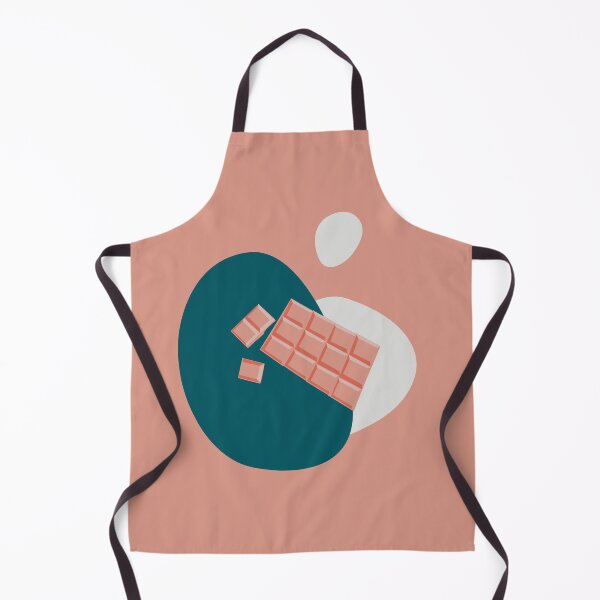 Item preview, Strawberry pink kawaii chocolate minimalism abstract drawing designed and sold by Nossikko.