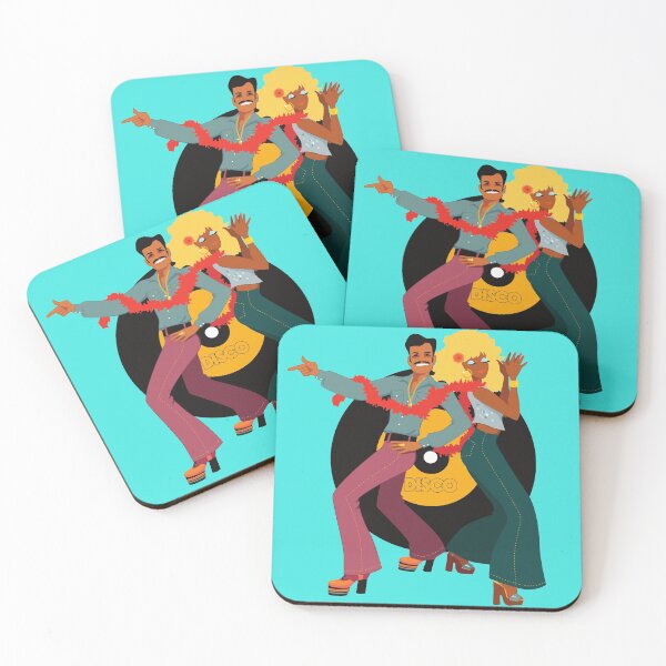Item preview, Retro Disco Dancers designed and sold by createdbycam.