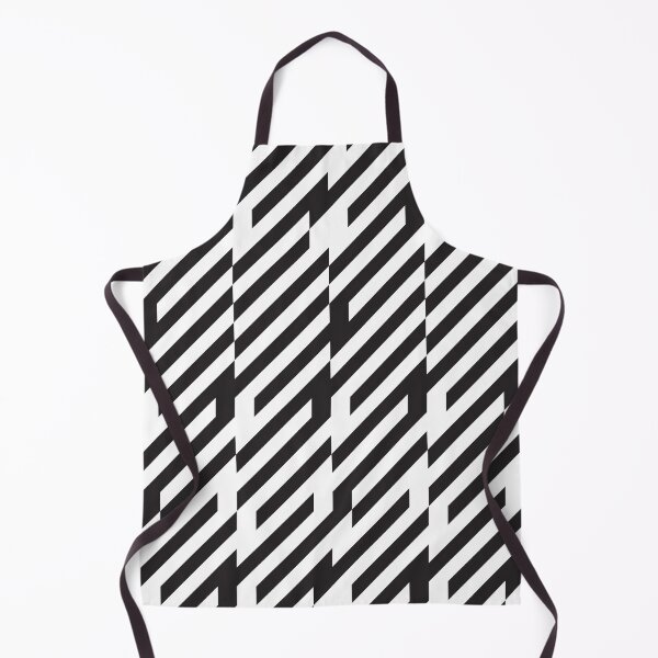 Item preview, Abstract black and white lines pattern designed and sold by kallyfactory.