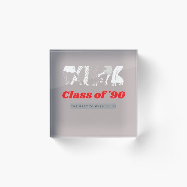 Class of 1990 Acrylic Block