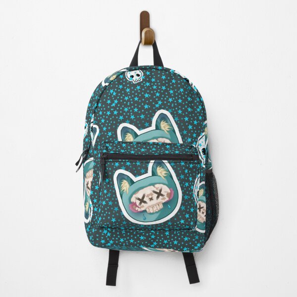 Item preview, Kitty cat skull sticker designed and sold by lmnopcreations.