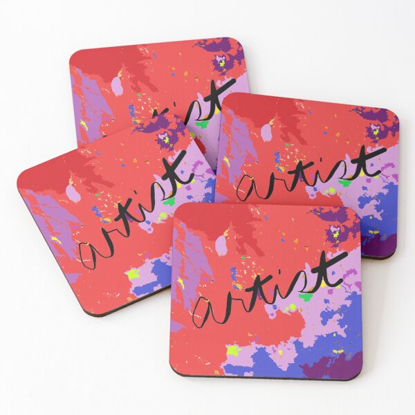 Item preview, ARTIST: painted in reds, blues and purples designed and sold by djrunnels.