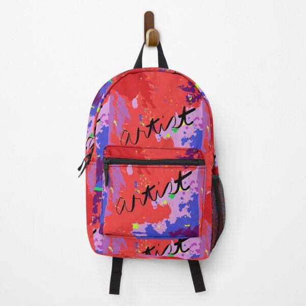 Item preview, ARTIST: painted in reds, blues and purples designed and sold by djrunnels.