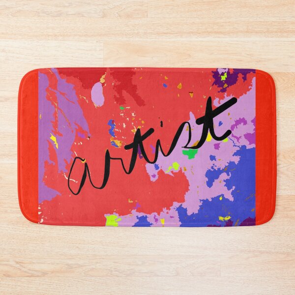 Item preview, ARTIST: painted in reds, blues and purples designed and sold by djrunnels.