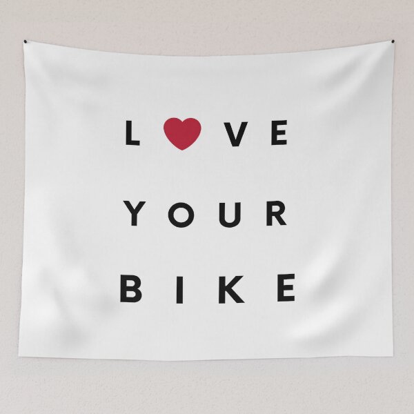 Item preview, Biking, MTB | Love Your Bike (black font) designed and sold by Cisco29.