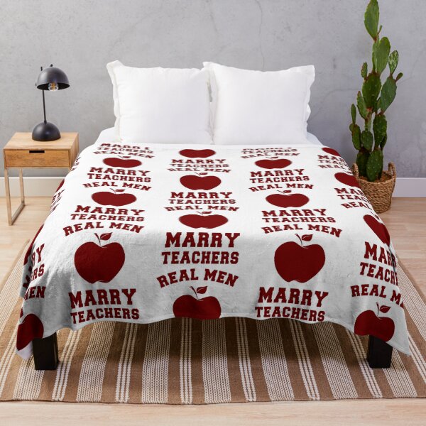Item preview, Real men marry teachers gift for men designed and sold by BRtisticDesigns.