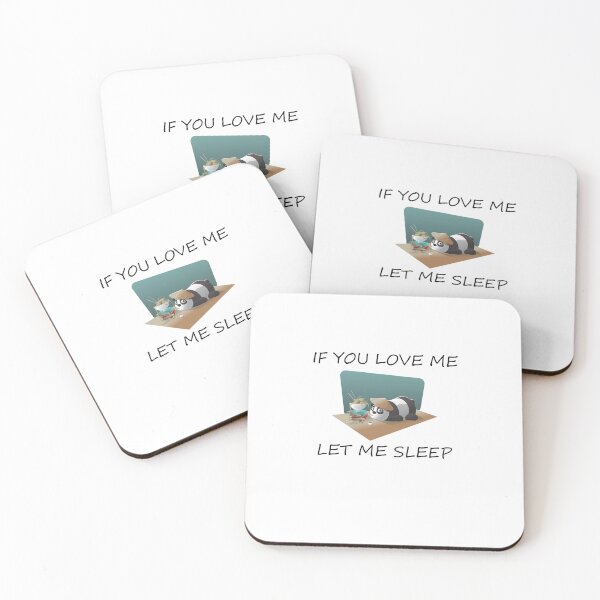 Item preview,  You Love Me Let Me Sleep , Panda Lovers designed and sold by Soukainadesign.