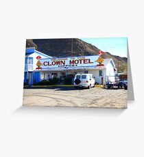 Tonopah, Nevada - Clown Motel Greeting Card