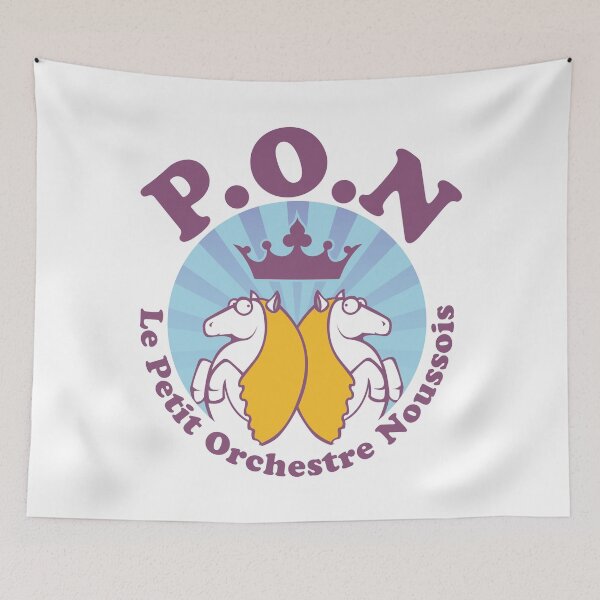 Item preview, Logotipo de la pequeña orquesta Noussois designed and sold by Chickendada.