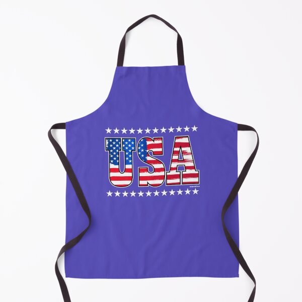 Item preview, U S A Letters Design Red White Blue Flag USA Font designed and sold by K. Scott Teeters.