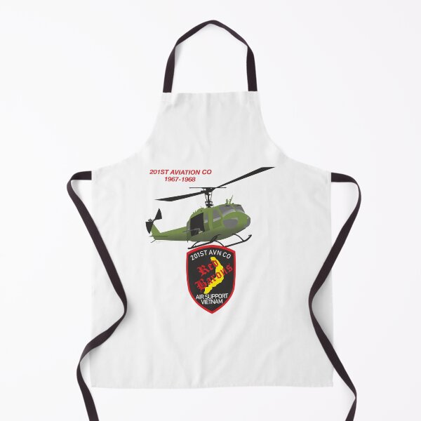Item preview, 201st AVN CO Red Barons UH-1 Military Helicopter designed and sold by NorseTech.