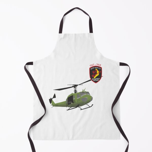 Item preview, 201st AVN CO Red Barons UH-1 Military Helicopter designed and sold by NorseTech.