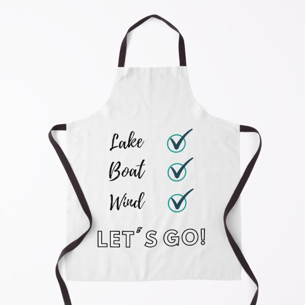 Item preview, Lake, boat, wind, check lets go! designed and sold by Joinjaimy.
