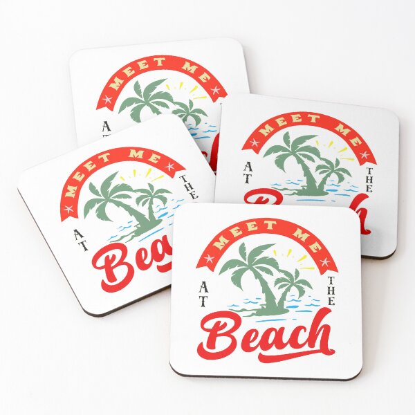 Item preview, Meet me at the Beach gift idea foe Men women and children who loves the beach designed and sold by BRtisticDesigns.