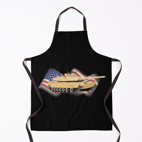 Item preview, M1A1 / M1A2 Abrams Tank with American Flag designed and sold by NorseTech.