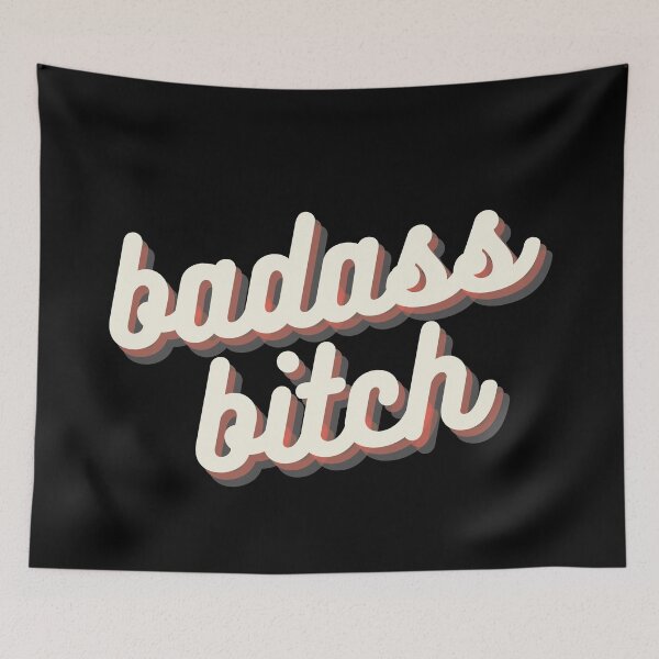 Item preview, badass bitch designed and sold by fullsendtv.