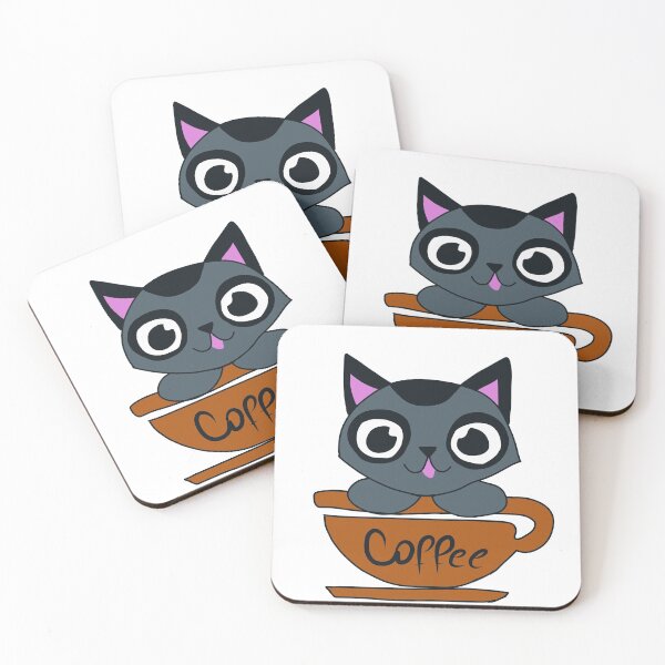 Item preview, Cat in cup of coffee designed and sold by Antiope33.