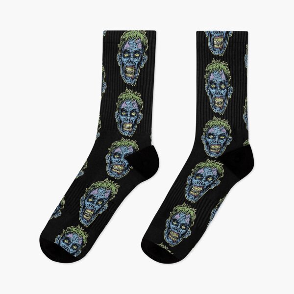 Item preview, ZOMBIE HEAD UNDEAD HORROR GRAPHIC designed and sold by HorrorIllustrat.