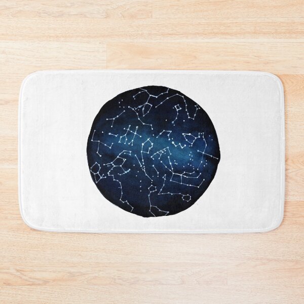 Item preview, Watercolor star map designed and sold by harpleydesigns.