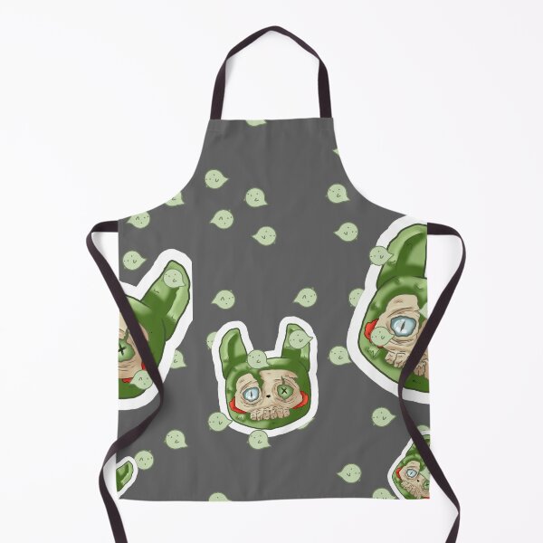 Item preview, Green bunny skull designed and sold by lmnopcreations.
