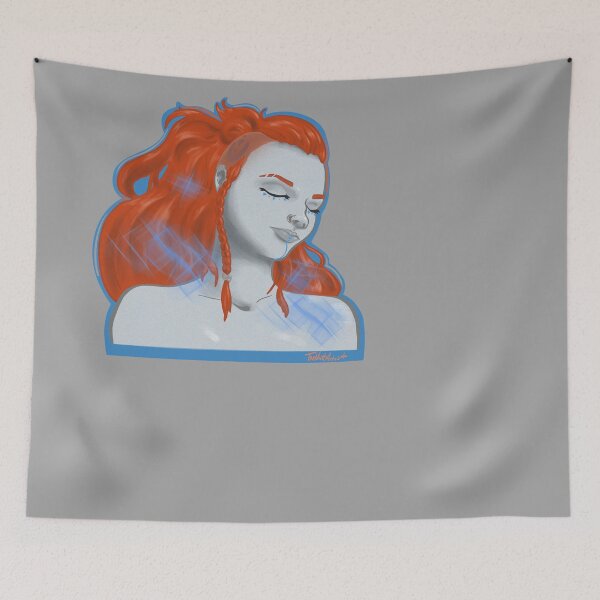 Item preview, Wintery Babe designed and sold by TheMuttArtist.