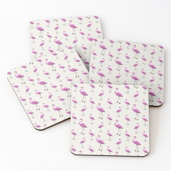 Item preview, Pink Flamingos Pattern designed and sold by cabgodfrey.