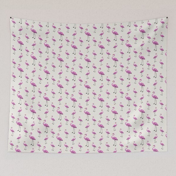 Item preview, Pink Flamingos Pattern designed and sold by cabgodfrey.