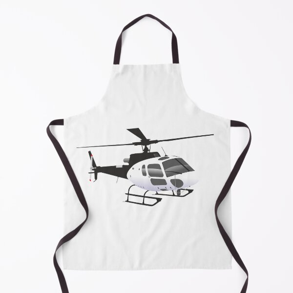Item preview, Black and White Helicopter designed and sold by NorseTech.