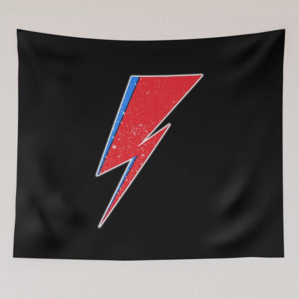 Item preview, Red and blue thunderbolt designed and sold by Anna R. Carrino.