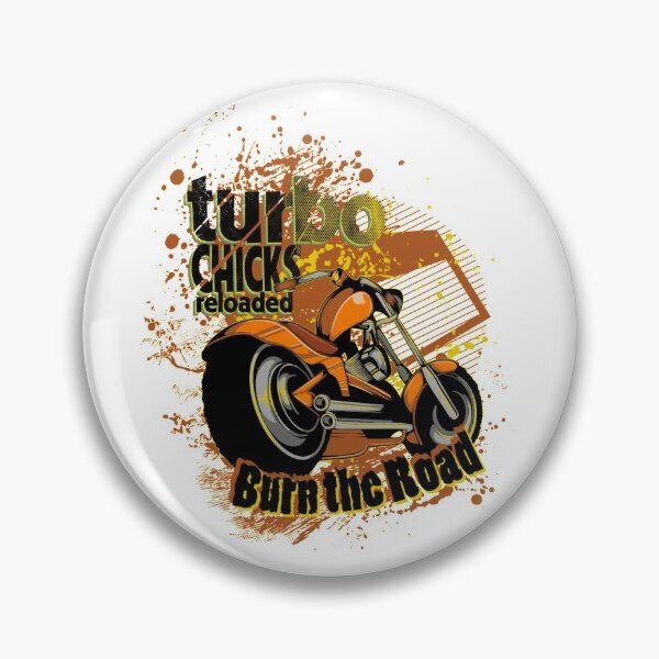 Item preview, Turbo Reloaded Burning Road Motorcycle Art Illustration designed and sold by Ahmed Al , Dabai.