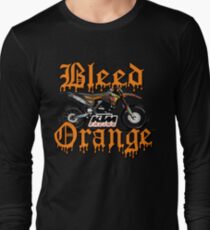 Bleed Orange Long Sleeve T-Shirt