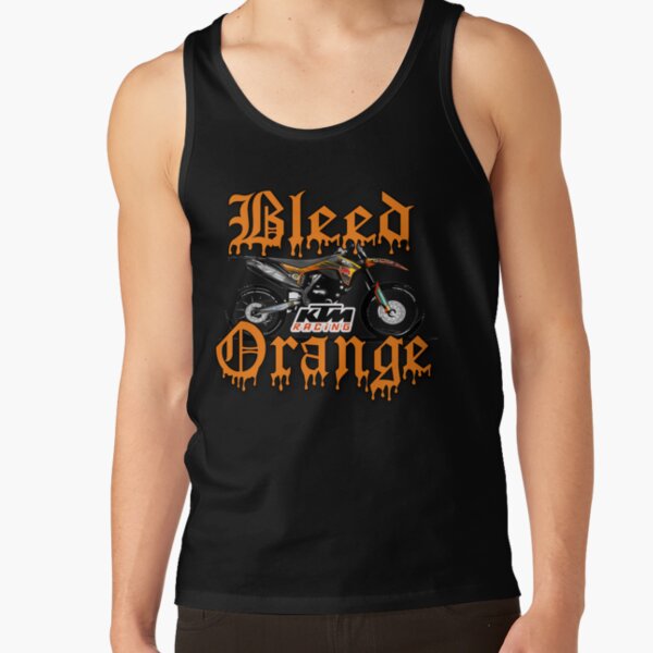 Bleed Orange Tank Top
