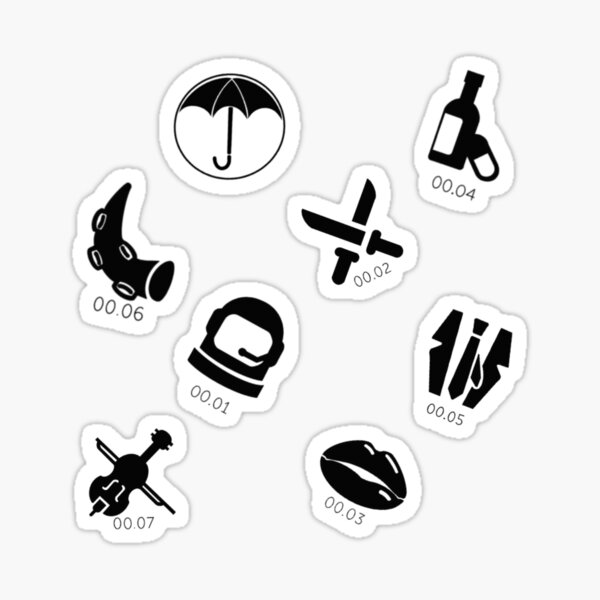Item preview, Umbrella Academy Themed Pack designed and sold by Artbyanecia.