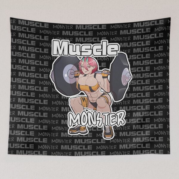 Item preview, Muscle Monster - Squats Workout Shirt designed and sold by Monstralgam.