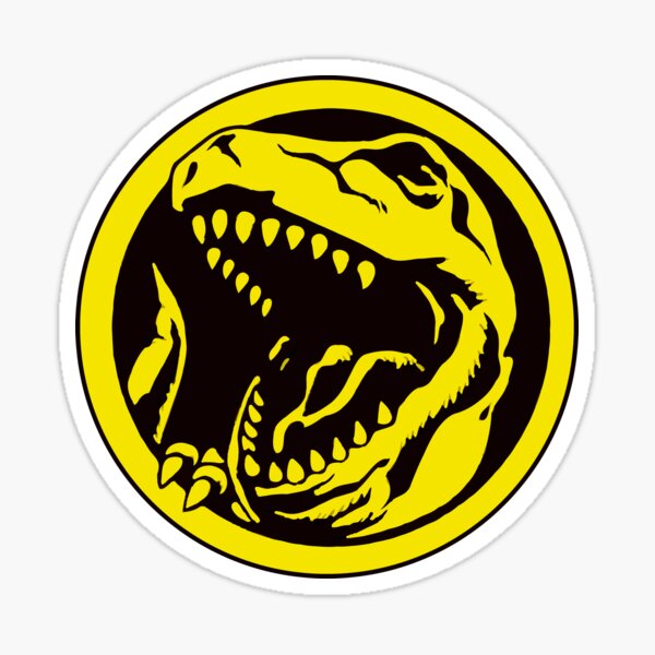 Mighty Morphin Power Rangers Design Ranger Rouge Sticker