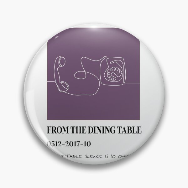 Item preview, From The Dining Table Pantone designed and sold by canvasskin.