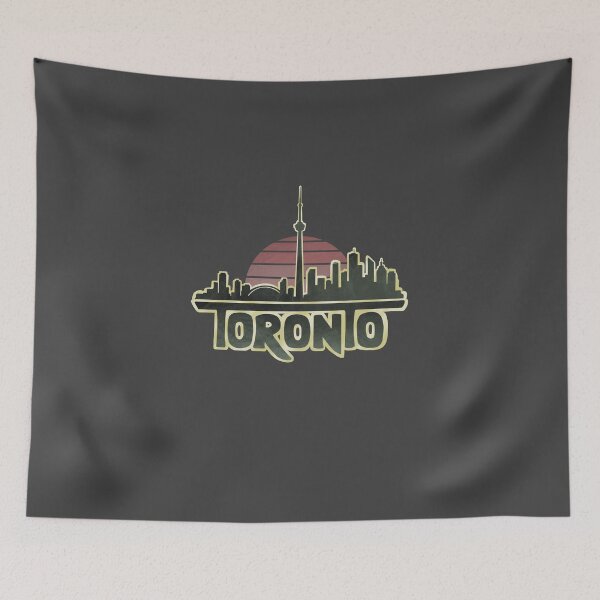 Artikelvorschau, Retro Toronto Skyline entworfen und verkauft von tanimator.