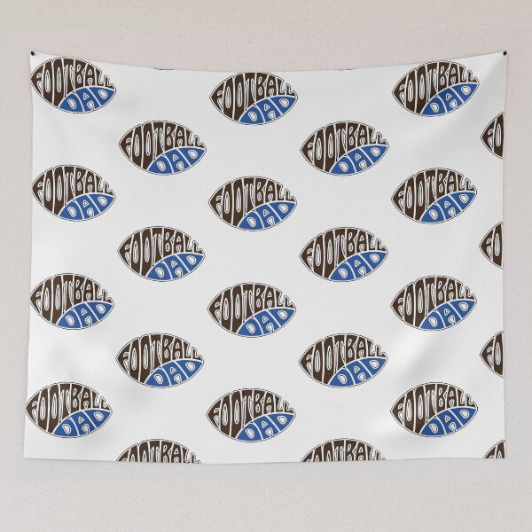 Item preview, Football Dad drawing Father's Day gift idea Artistic design designed and sold by BRtisticDesigns.