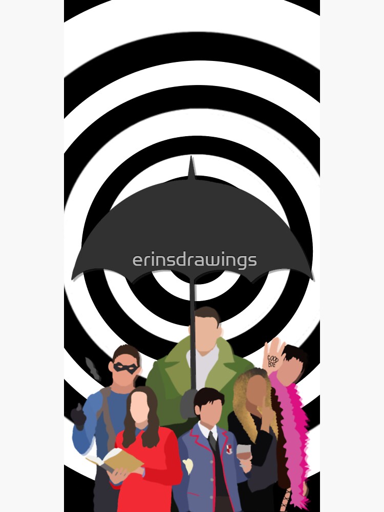 "Umbrella Academy Case" Sticker for Sale by erinsdrawings Redbubble