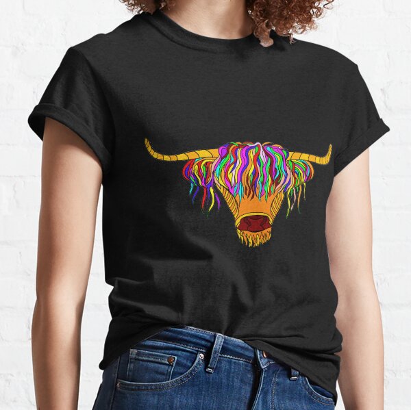 Taurus the Bull, Highland Cow Classic T-Shirt